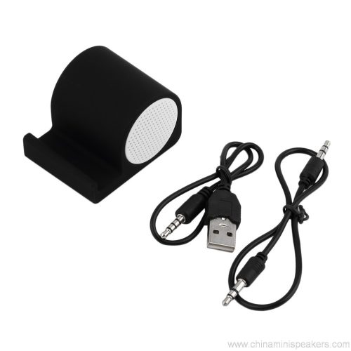 USB Subwoofer Speaker with Mobile Phone Stand 7 USB Subwoofer Speaker with Mobile Phone Stand