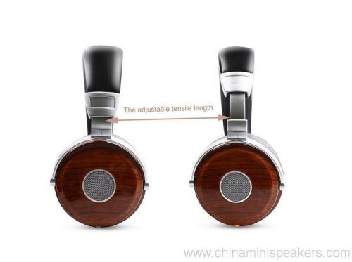 Wooden On Ear Headphones