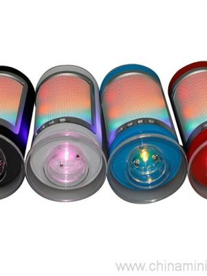 3 Vot Wirless portatīvā Bluetooth DSP runātājs ar Dazzle LED Light - Image 3