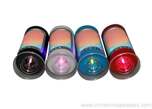 3 Watt Wireless Portable Bluetooth DSP Speaker with Colorful LED Light