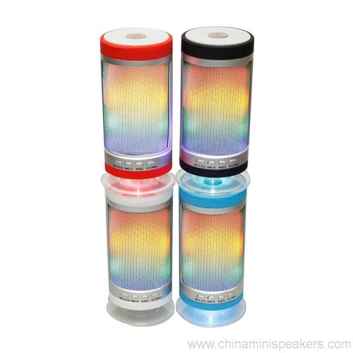 3 Watt Wireless Portable Bluetooth DSP Speaker with Colorful LED Light