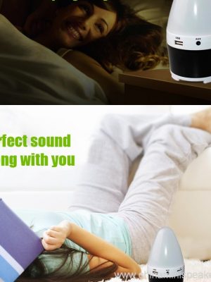 LED Żarówka Bluetooth głośnik do odtwarzania muzyki, Rozmowy telefoniczne, Stolik nocny - Image 4