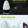 LED Bulb Bluetooth Speaker for Play Music, Phone Calls, Nightstand