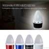 LED Bulb Bluetooth Speaker for Play Music, Phone Calls, Nightstand
