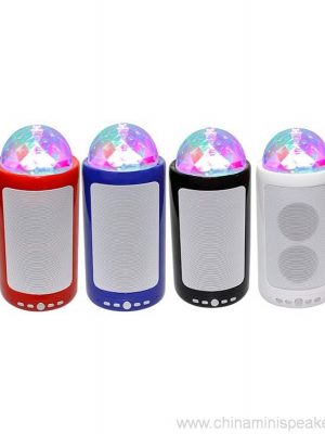Mudah alih & Penceramah parti wayarles Bluetooth boleh dicas semula dengan lampu LED menari - Image 4