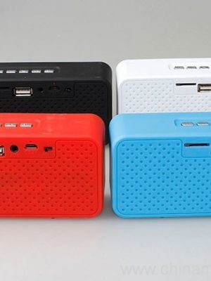 Mai magana da yawun Bluetooth Mai Powarfi Mai witharfi tare da FM Rediyo Mai Tallatar katin TF Player - Hoto 5