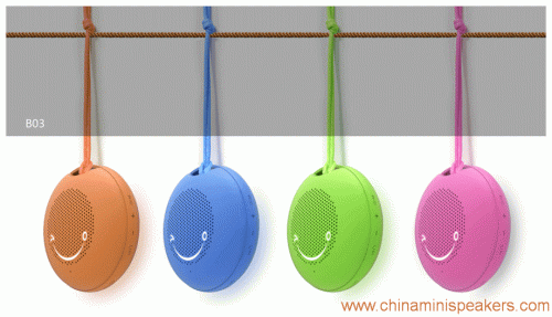 Mini Bluetooth Speaker with Lanyard