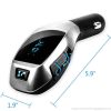 Bluetooth Car Kit Stereo Handsfree Phone + TF Card MP3 Player + FM Transmitter USB Car Speaker 6 Bluetooth Car Speaker Kit with FM Transmitter, TF Card, Hands-Free