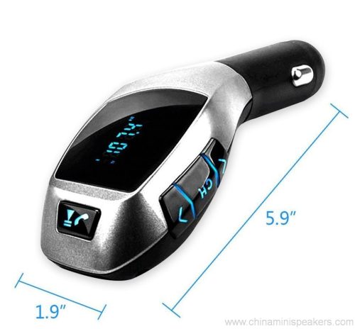 Bluetooth Car Kit Stereo Handsfree Phone + TF Card MP3 Player + FM Transmitter USB Car Speaker 6 Bluetooth Car Speaker Kit with FM Transmitter, TF Card, Hands-Free