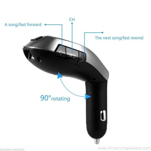 Bluetooth Car Kit Stereo Handsfree Phone + TF Card MP3 Player + FM Transmitter USB Car Speaker 8 Bluetooth Car Speaker Kit with FM Transmitter, TF Card, Hands-Free