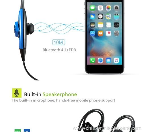 Bluetooth Clip Headphons Wireless Sweatproof Sports Earphones 7 Bluetooth Clip Headphones Wireless Sweatproof Sports Earphones