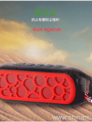 Водоотпорен надворешен безжичен Bluetooth-звучник со Carabiner - Слика 7
