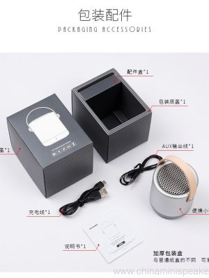 Visoke kakovosti HIFI Bluetooth zvočnik z ročajem - Image 6