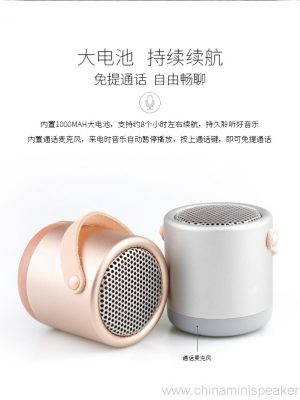 Visoke kakovosti HIFI Bluetooth zvočnik z ročajem - Image 7