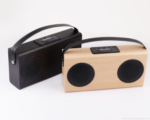 Wooden Outdoor High quality Sound Bluetooth Speaker
