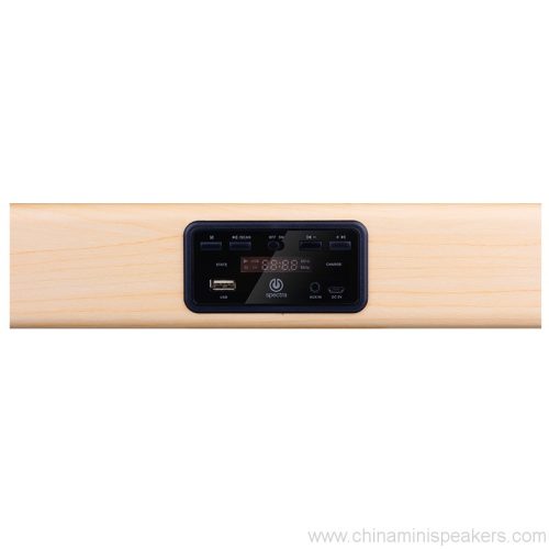 Wooden Outdoor High quality Sound Bluetooth Speaker
