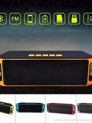 블루투스 미니 스피커 와 FM 휴대용 블루투스 스피커 내장 마이크 - Image 4
