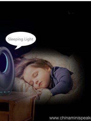Bluetooth V4.1 Wireless Speaker Mat FM Radio & LED Night Liicht & TF Card - Bild 4