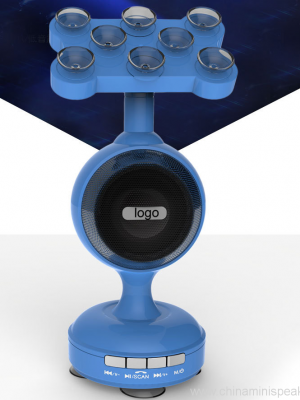 Desk Sucker Bluetooth Speaker with Phone Stand - Image 9