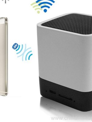 soundbox puri Desktop cun LED manu schermu BT4.0 libirari alarme multifunctional parraturi roggiu bluetooth - Image 6