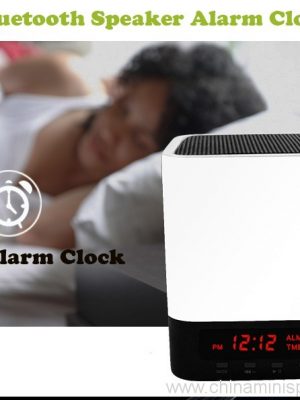 soundbox puri Desktop cun LED manu schermu BT4.0 libirari alarme multifunctional parraturi roggiu bluetooth - Image 9