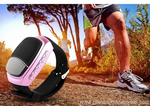 Portable Built-in Bluetooth Speaker Watch with Radio