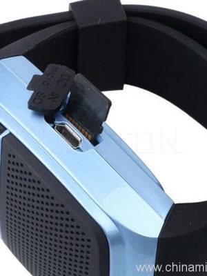 Fashional Design Ceàrdach a ghabhas a thogail ann an Bluetooth Labhraiche Watch le Radio - Image 8