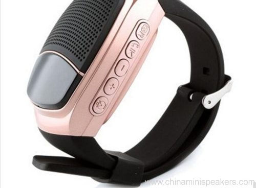 Portable Built-in Bluetooth Speaker Watch with Radio