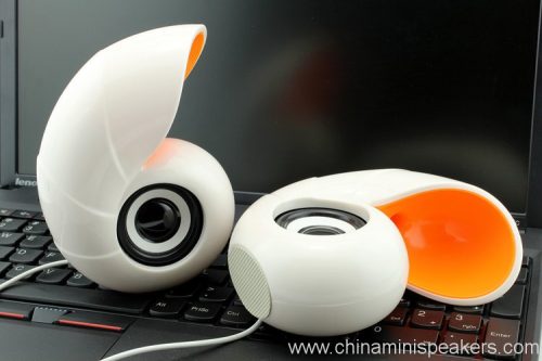 Gift Mini Conch Design USB 2.0 Speaker