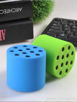 ឧបករណ៍បំពងសម្លេងប៊្លូធូស Honeycomb ដែលមានកាត TF - រូបភាព 8