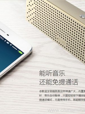 Metal Bluetooth Speaker Nirkabel Stereo Pocket Audio Dhukungan Handsfree TF Card AUX-in speaker - Image 9
