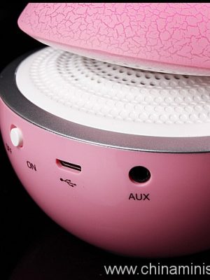 Wireless portable lamp mini mushroom bluetooth speaker - Setšoantšo 6