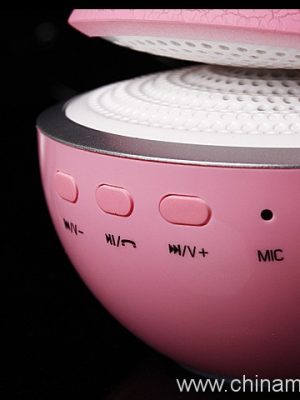 Wireless portable lamp mini mushroom bluetooth speaker - Setšoantšo 7