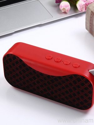 Ezintsha eziphathekayo Uhlobo enemingxuma ngelaphu yangaphandle Bluetooth Somlomo - Umfanekiso 4