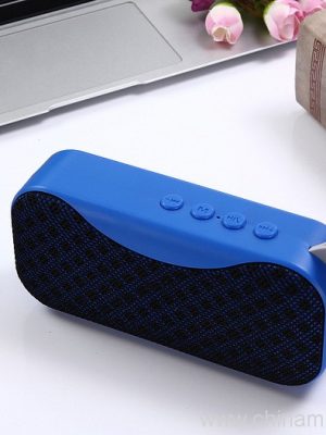 Ezintsha eziphathekayo Uhlobo enemingxuma ngelaphu yangaphandle Bluetooth Somlomo - Umfanekiso 6