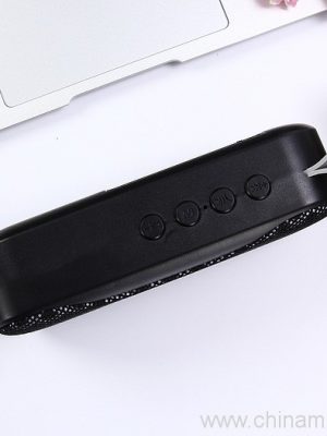 Ezintsha eziphathekayo Uhlobo enemingxuma ngelaphu yangaphandle Bluetooth Somlomo - Umfanekiso 10