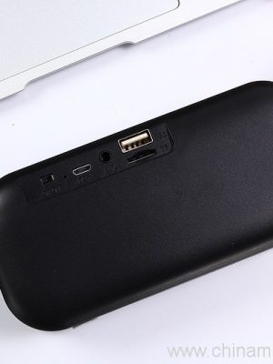 Ezintsha eziphathekayo Uhlobo enemingxuma ngelaphu yangaphandle Bluetooth Somlomo - Umfanekiso 14