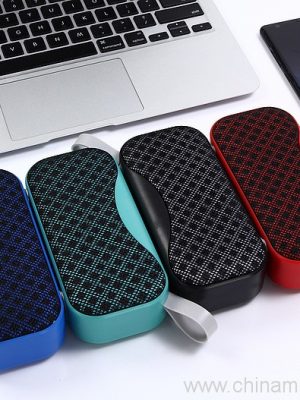 Ezintsha eziphathekayo Uhlobo enemingxuma ngelaphu yangaphandle Bluetooth Somlomo - Umfanekiso 17