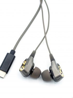 USB Type C Hi-Fi Digital Stereo Earbud Headphones , Wired In-Ear Extra Bass Noise Cancelling Sports Earphones with Mic and Volume Control for Pixel 2, Moto Z, HTC U11(Grey) - Image 5